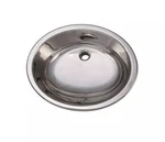 Decolav Simply Stainless Polished Steel Undermount Oval Bathroom Sink. Fixed Price $79.99.