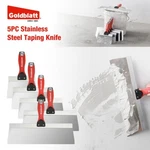 Goldblatt 5PC Stainless Steel Taping Knife Scraper Tool Set 6'' 8''10''12'' 14''. Fixed Price $31.99.