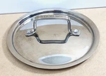 Cuisinart Replacement Lid Stainless Steel 7" Outer Rim Cookware Pot Pan Cover. Fixed Price $14.00.