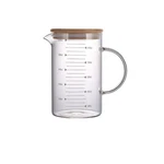 1L Glass Measuring Cups Jugs With Lid Large Pitcher Beaker Measured.... Fixed Price $29.02.