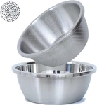 Paoli 304 Stainless Steel Fine Mesh Colander Set, 1.5QT Large Capacity Strainer. Fixed Price $33.99.