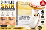 3 In 1 Facial Massager, Magic Face Lift, & Sculptor, Red Light Therapy Tool. Fixed Price $14.99.