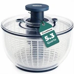 Salad Spinner Lettuce Vegetable Cleaner Dryer, One-handed Use. Fixed Price $26.87.