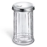 12 Oz Glass Sugar Dispenser With Pour Spout And Stainless Steel Flip Lear. Fixed Price $11.69.