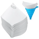 Janyun 75 Pcs Paint Filter, Resin Disposable Strainers For Blue. Fixed Price $14.80.