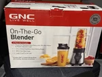 Gnc On-the-go Blender 300W Portable Smoothie Maker, 28OZ Bpa-free Cups. Fixed Price $30.00.