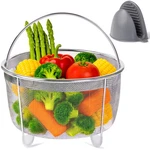 Steamer Basket For Instant Pot, Stainless Steel Mesh Insert Fo.... Fixed Price $21.61.