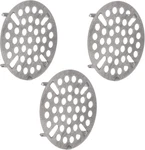 Set Of Commercial Kitchen Sink Flat Strainers Universal Fit 3-INCH Stainless. Fixed Price $28.78.