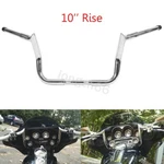 Chrome Steel 10" For Harley Street Electra Glide Meathook Bars Handlebar. Fixed Price $110.16.