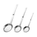Hvanam Sieve Fine Mesh Strainer Set Stainless 13*4.33IN 10.8*3.54IN, Silver. Fixed Price $34.01.
