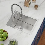 15" X 20" Drop Bar Prep Sink - Stainless Steel 16 Gauge Single Bowl Deep T.... Fixed Price $173.84.