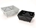 Kuhn Rikon 2 Piece Folding Colander Baskets Black/grey K65360 Qvc Storage New. Fixed Price $9.29.
