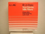 Milk Filter Strainer For 6.5 Inch Disk Box Of 100 Ken Ag- New. Fixed Price $13.99.