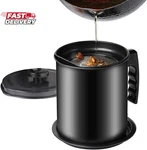 Cambom Bacon Grease Container With Fine Mesh Strainer, 1.3 Almost 6 Full Cups. Fixed Price $26.88.