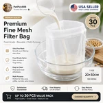 Fine Mesh Fabric Strainer Filter Bag Nut Milk Reusable Cheese Cloth Kitchen. Fixed Price $34.99.