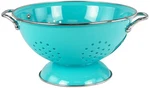 Reston Lloyd Calypso Basics Powder Coated Enameled 3 Quart, Turquoise. Fixed Price $47.99.