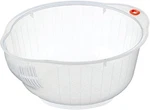 Plastic Japanese Rice Washing Bowl With Strainer, 2 Quart. Fixed Price $19.99.