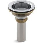 Kohler K-8804-CP 3-1/2" 4" Duostrainer Drain Body Less Basket Chrome. Fixed Price $88.17.