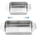 Pollock 1 Collapsible Sink Colander For Kitchen Food 304 Stainless Steel.... Fixed Price $41.01.