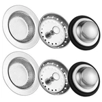 Kitchen Sink Drain Strainer 6 Pack Stainless Steel Stopper, Anti-cloggin.... Fixed Price $21.10.