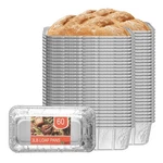 Party Bargains 3 Lb Loaf Pans Disposable Aluminum Bread Tins, 60 Pack Heavy-du. Fixed Price $87.66.