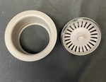 Blanco 203451 Disposal Flange, 3.5", Volcano Gray. Fixed Price $64.99.