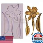 Redesign With Prima Furniture Decor Moulds Wildflower 5"X8",8MM Thickn. Fixed Price $44.66.
