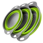 Collapsible Colander Set Of 3 - Heat Resistant Washing Draining... Fast Ship. Fixed Price $29.99.