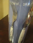 20 Piece Pfaltzgraff Winter Frost Collection Stainless Steel Flatware Set New. Fixed Price $39.89.