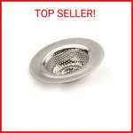 Rsvp International Endurance Stainless Steel Large Sink Strainer, 4.5" Traps. Fixed Price $29.57.