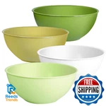 Greentainer 4-PIECE Plastic Mixing Set, 113OZ Lightweight Serving Bowls,. Fixed Price $44.52.
