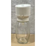 Vintage Gemco Usa Hand Crank Salad Dressing Mixer Glass Jar 7.5" Retro Kitchen. Fixed Price $8.40.