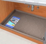 Sikadeer Silicone Under Sink Mats For Kitchen Waterproof 34" X 22", Thick Rai.... Fixed Price $68.73.