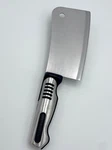 Farberware Comfort Grip Meat Cleaver 11" Knife 6" Blade. Fixed Price $6.50.