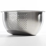 Rice Washer Strainer Bowl, Stainless Steel Quinoa Washing With Side Drai.... Fixed Price $30.34.