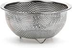 Endurance Kitchen Collection Colander Strainer, Berry, Pierced Stainless Steel. Fixed Price $29.49.