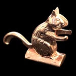 Vintage Eddingtons Copper Cast Metal Squirrel Nutcracker 6.25"X9" England. Fixed Price $32.62.