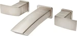 Pfister LG49-DF3K Kenzo 2-HANDLE 8" Wallmount Bathroom Tub Faucet Brushed Nickel. Fixed Price $299.96.