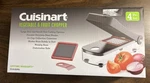 Cuisinart Vegetable And Fruit Chopper 4 Pc Set Large Small Dicing Blades New. Fixed Price $19.95.