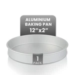 Restaurantware-met Lux 12 Inch Straight-sided Baking Tin Round Cake Pan. Fixed Price $43.40.