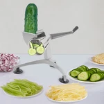 Hand-cranked Salad Spinner, Manual Vegetable Cutter, Slicer W/ 5 Blade. Fixed Price $59.92.