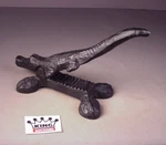 Alligator Cast Metal Nutcracker Figural Shell Kitchen Utensil. Fixed Price $23.99.