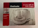 Chefmate 1.5 355 Ml Cup Food Chopper MC20 Processor - New In Box. Fixed Price $21.24.