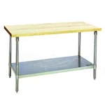 Eagle Group MT3096B Commercial Kitchen Hardwood Bakers Worktable 30" X 96". Fixed Price $1314.56.