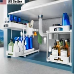 Verifost 2 Under Sink Organizers And Storage, Double Pack, White. Fixed Price $50.16.
