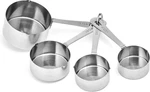 Amco Stainless Steel Measuring Cups (set Of 4) - Dishwasher Safe Kitchen Gadgets. Fixed Price $35.00.