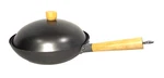 Imusa Wok 12 Nonstick Carbon Steel Stir Fry Pan Asian Pot Wooden Handle W/lid. Fixed Price $26.09.