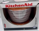 Kitchenaid Orange Salad And Fruit Spinner Dryer Nib. Fixed Price $16.20.