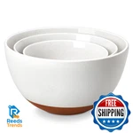 Malacasa Ceramic Bowls, Large Serving For Mixing, Cooking, Prepping. Fixed Price $93.66.