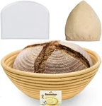 9" Banneton Proofing Basket - Sourdough Bread Bowl Proving Brotform Baker. Fixed Price $26.24.